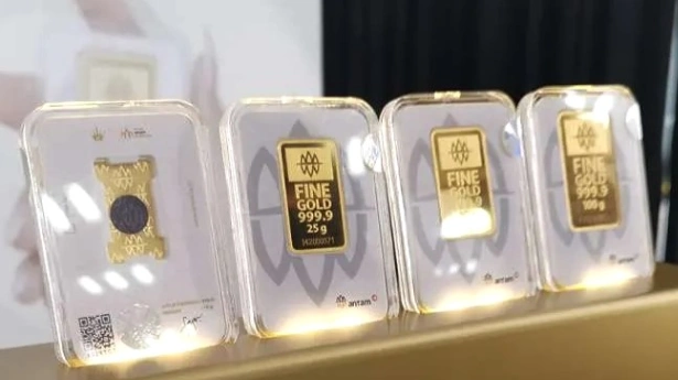Harga Emas Antam di Pegadaian Hari Ini 31 Mei 2026 Naik (foto: kontan)