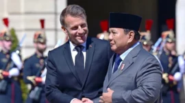 Prabowo Hadiri Undangan Macron di Paris saat Idul Adha, (foto: setneg)