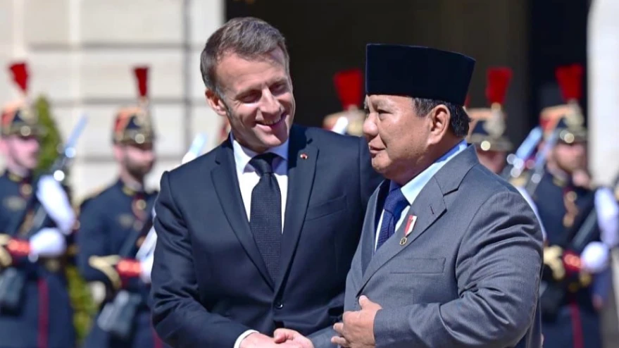 Prabowo Hadiri Undangan Macron di Paris saat Idul Adha, (foto: setneg)