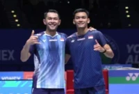 Fajar/Fikri Bangkit dan Amankan Tiket 16 Besar Singapore Open 2026 (foto: suara)