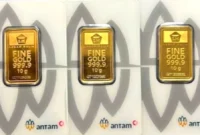 Harga Emas Antam Hari Ini Turun (foto: kompas)