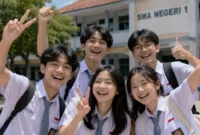 Siswa siswi SMA (foto: Ilustrasi/AI)