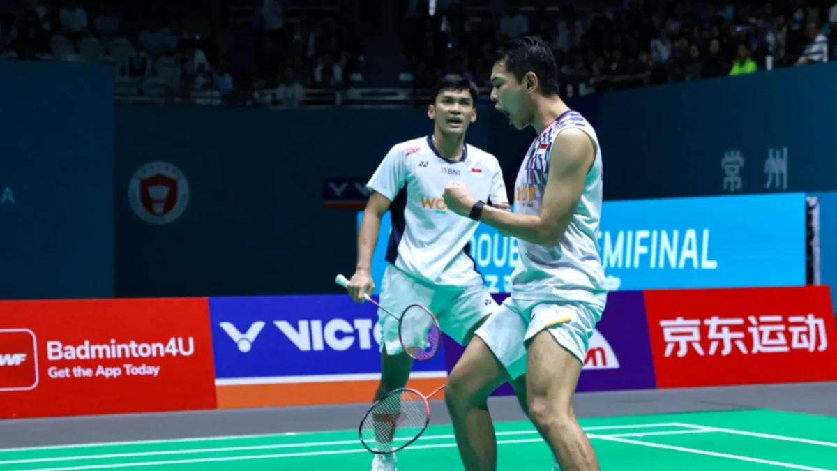 Fajar/Fikri Melaju ke Semifinal Singapore Open 2026 (foto: cnn)