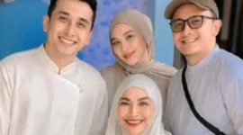 Hubungan Dekat dengan Kevin Kian, Ayu Ting Ting Makin Ceria (foto: Instagram @mom_ayting92_)