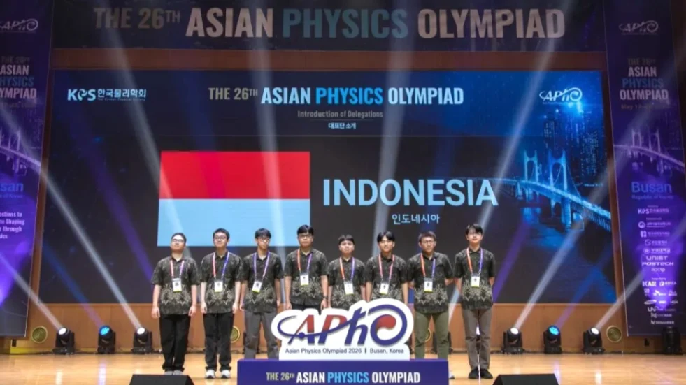 Ajang Olimpiade Fisika Asia 2026 di Korea Selatan, Siswa Indonesia Raih Medali Emas (foto: antara)