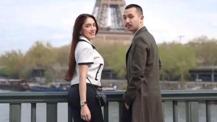 Gusti Ega dan Angel Karamoy (foto: dok Instagram realangelkaramoy)