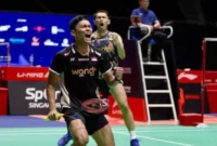 Hasil Singapore Open 2026: Fajar/Fikri ke Final, Alwi Farhan Terhenti di Semifinal (foto: pbsi)