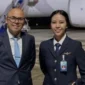 Sosok Captain Tania Citra, Pilot Muda di Balik Penerbangan Prabowo ke Prancis  (foto: Ig. Dirgayuza Setiawan)