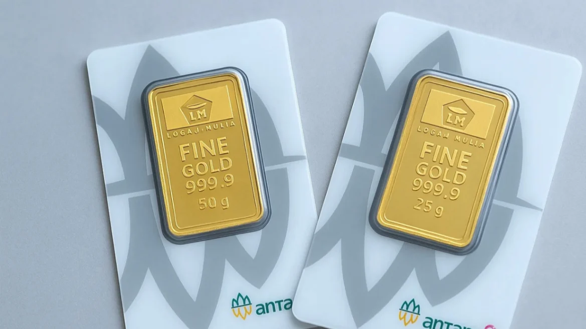Harga Emas Antam Naik Tipis Rp9.000 per Gram dalam Sepekan (foto: rajaemasindonesia)