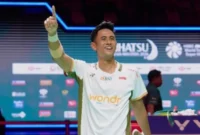 Kalahkan Kodai Naraoka, Alwi Farhan Lanjutkan Semifinal Singapore Open 2026 (foto: kemenpora)