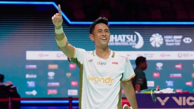 Kalahkan Kodai Naraoka, Alwi Farhan Lanjutkan Semifinal Singapore Open 2026 (foto: kemenpora)