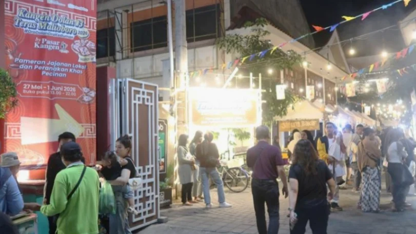 Pasar Kangen Malioboro 2026 Hadirkan Kuliner Tradisional dan Suasana Tempo Dulu di Jantung Yogyakarta (foto: detik)