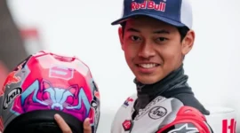 Veda Ega Bidik Hasil Positif di Moto3 Italia 2026, Zen Mitani Incar Poin Perdana (foto: rctiplus)