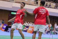 Tim Bulutangkis RI ke Perempatfinal Kejuaraan Asia Junior 2026 usai Kalahkan Macau, Kini Bidik Juara Grup (foto: pbsi)