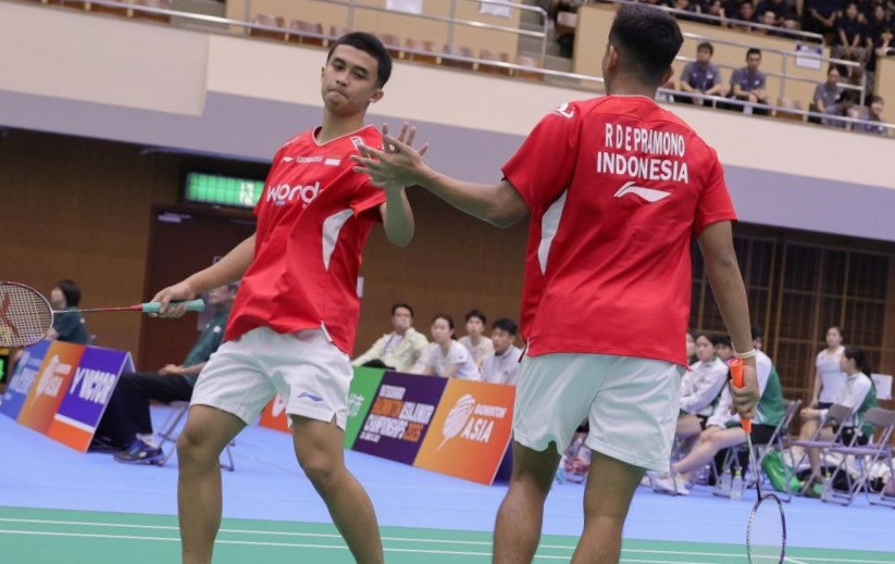 Tim Bulutangkis RI ke Perempatfinal Kejuaraan Asia Junior 2026 usai Kalahkan Macau, Kini Bidik Juara Grup (foto: pbsi)