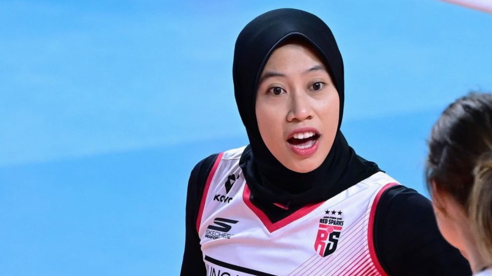 Megawati Hangestri Kembali ke V-League (foto: red sparks)