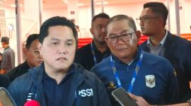 Setelah Sukses Hadapi Oman, Erick Thohir Minta Garuda Jaga Konsistensi (foto: tvonenews)