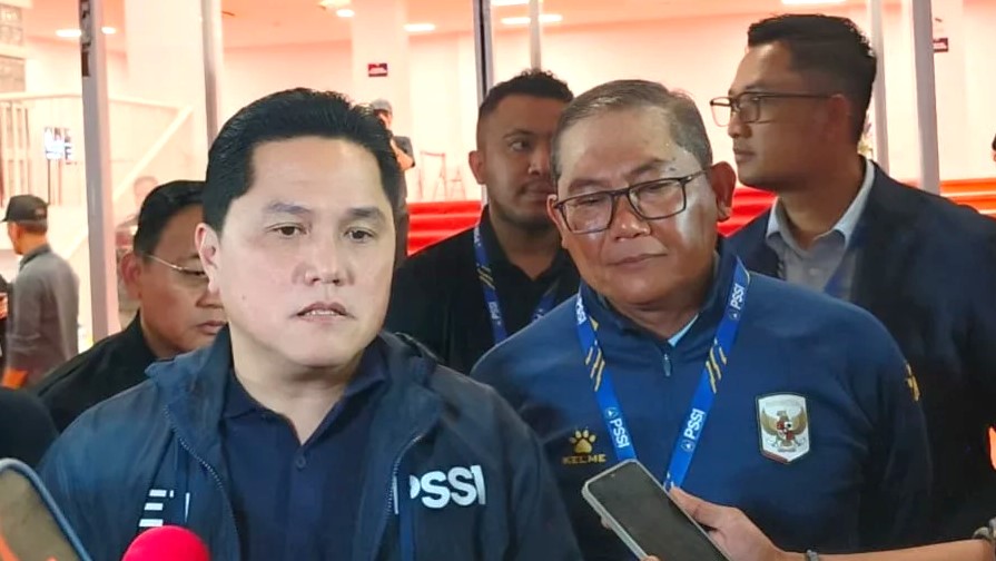 Setelah Sukses Hadapi Oman, Erick Thohir Minta Garuda Jaga Konsistensi (foto: tvonenews)