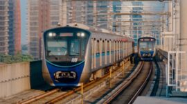 Dukungan Jakarta International Marathon, MRT Jakarta Operasi Lebih Awal dan Gratiskan Perjalanan Peserta (foto: jakartamrt)