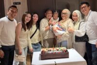 Kevin Gusnadi Hadir di Momen Spesial Ayah Rozak, Kebersamaannya dengan Ayu Ting Ting Kembali Jadi Sorotan (foto: @mom_ayting92_)