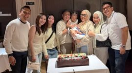Kevin Gusnadi Hadir di Momen Spesial Ayah Rozak, Kebersamaannya dengan Ayu Ting Ting Kembali Jadi Sorotan (foto: @mom_ayting92_)