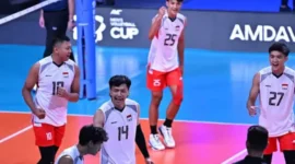 Timnas Voli Indonesia Juara AVC Men's Cup 2026, Hancurkan Korea Selatan dan Ukir Sejarah Baru 9foto: pbvsi/bola)