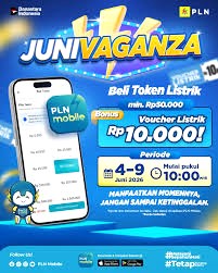 Voucher Listrik PLN di bagikan Bulan Juni 2026, Pelanggan Bisa Dapat Bonus Rp10.000 (foto: plns2jb)