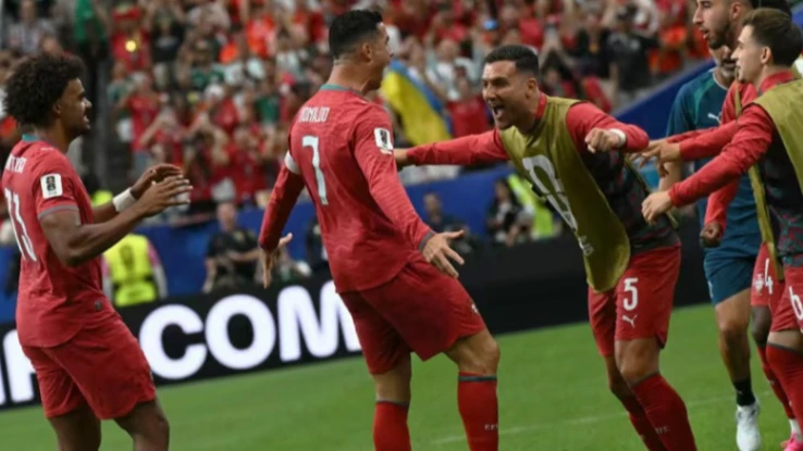 Kemenangan Portugal Jadi Fokus Utama, Ronaldo Abaikan Rekor Pribadi Usai Pesta Gol ke Gawang Uzbekistan (foto: fifa)