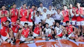 Timnas Voli Indonesia Raih Bonus Rp900 Juta, Apresiasi Juara AVC Men's Cup 2026 dan Target Lebih Tinggi (foto: asianvolleyball)