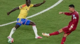 Cristiano Ronaldo Gagal Antar Portugal Juara Grup Usai Ditahan Kolombia di Piala Dunia 2026 (foto: vietnam.vn)