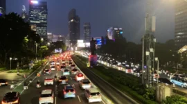 Penutupan Jalan Jakarta Saat Kunjungan Presiden Jerman, Ini 10 Ruas yang Terdampak (foto: kompas)