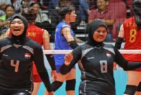 Dominasi Timnas Voli Putri Indonesia Berlanjut, Lebanon Kalah Tiga Set di AVC Women's Cup 2026 (foto: kabarbaik)