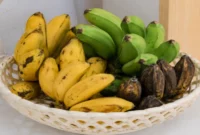 Ilustrasi - Warna Pisang Sehat Jadi Penentu Nutrisi, Kenali Perbedaan Hijau, Kuning, dan Cokelat (foto: AI)