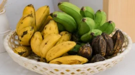 Ilustrasi - Warna Pisang Sehat Jadi Penentu Nutrisi, Kenali Perbedaan Hijau, Kuning, dan Cokelat (foto: AI)