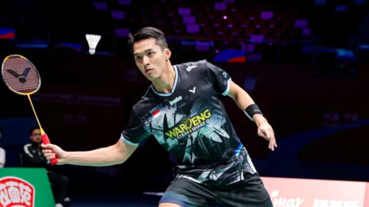 Jonatan Christie ke Final Polytron Indonesia Open 2026 Setelah Bangkit dari Tekanan (foto: pbsi)