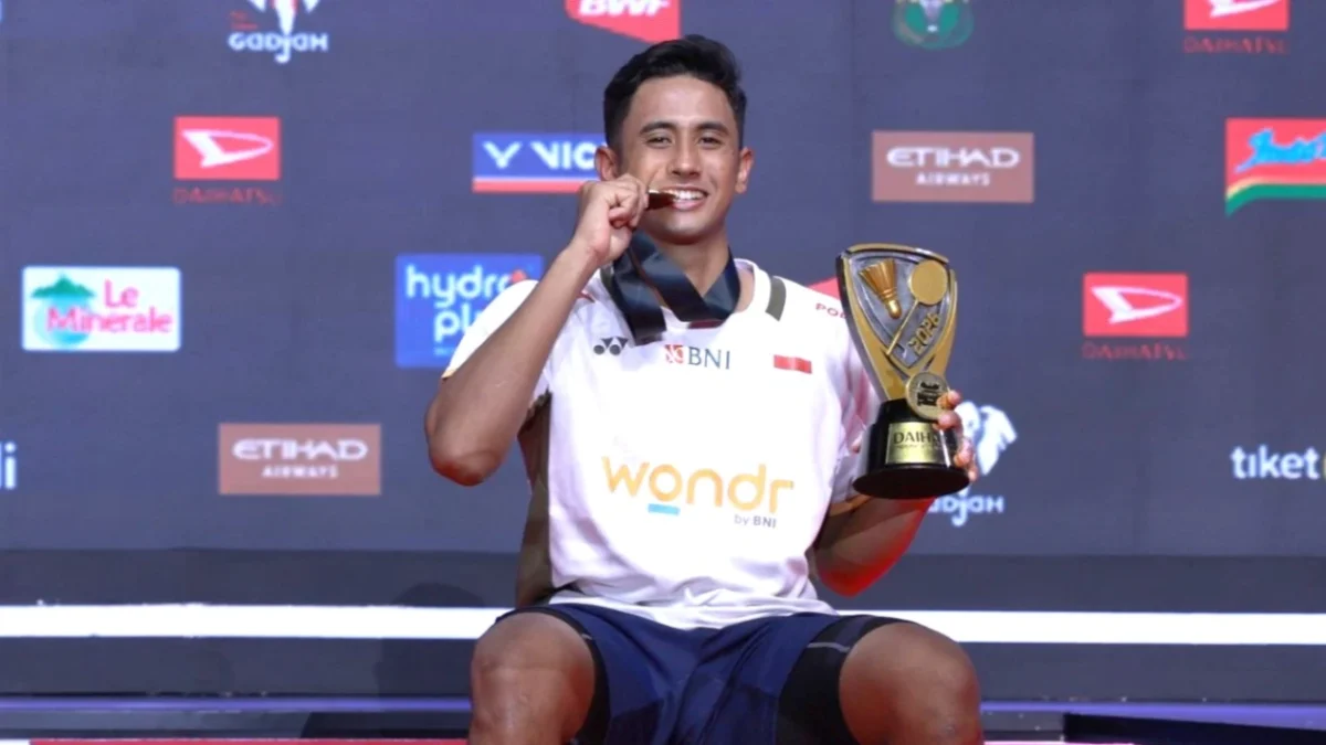 Alwi Farhan Juara Australia Open 2026, Regenerasi Bulu Tangkis Indonesia Tunjukkan Hasil Nyata (foto: pbsi)
