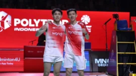 Indonesia Open 2026 Berakhir Tanpa Gelar, Dua Wakil Merah Putih Raih Posisi Runner-up (foto: pbsi)