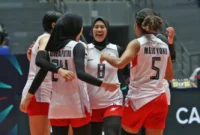 Timnas Voli Putri Indonesia Raih Peringkat Kelima AVC Cup 2026 Usai kalahkan Australia 3-0 (foto: pbvsi)