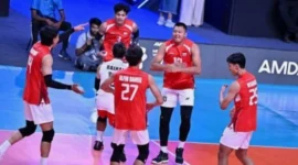 Tiga Hitter Indonesia Pencetak Poin Terbaik Turnamen AVC Men's Cup 2026 (foto: bolasport)