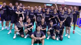 Jadwal Kejuaraan Asia Junior 2026: Tim Merah Putih Bersiap Amankan Poin Kedua Kontra Makau (foto: pbsi)