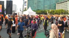 Jalur Alternatif Selama CFD Rasuna Said Jakarta Mulai Berlaku, Ini Rute dan Transportasi yang Bisa Dipilih (foto: wartakota)