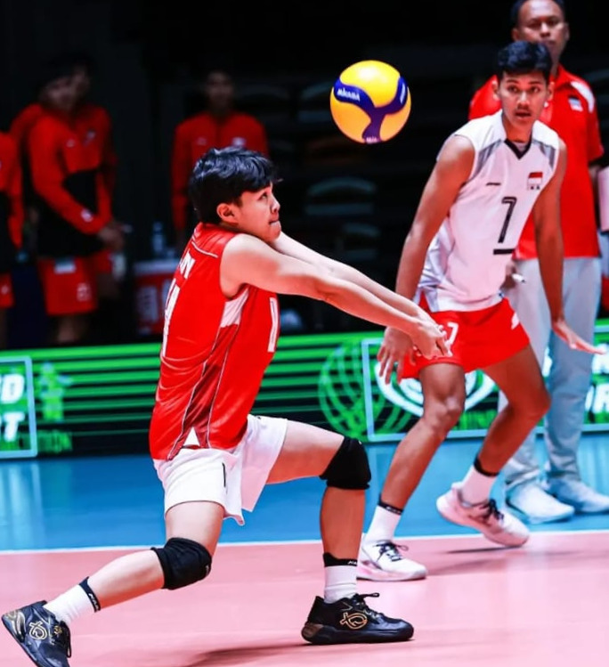 Hasil AVC Boy's U-18 2026: Timnas Voli Indonesia Kalahkan Bahrain 3-0 (foto: Instagram @speed.volleyball)