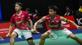 Japan Open 2026: Sabar/Reza Melaju ke 16 Besar Lewat Duel Sengit Meski Reza Dibayangi Cedera Punggung (foto: Instagram @badmintalk_com)