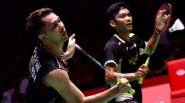Hasil Japan Open 2026: Fajar/Fikri ke Semifinal Usai Kalahkan Ganda Putra Inggris (foto: pbsi)