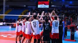 Timnas Voli Indonesia Melesat di Ranking FIVB, Dekati Posisi 40 Besar Dunia usai Menang atas Kamboja (foto: pbvsi)