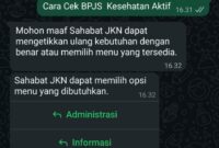 Cara Cek BPJS Kesehatan Aktif Lewat WhatsApp PANDAWA, Begini Langkah Mudah Verifikasi Status Kepesertaan (foto: sisipublik)