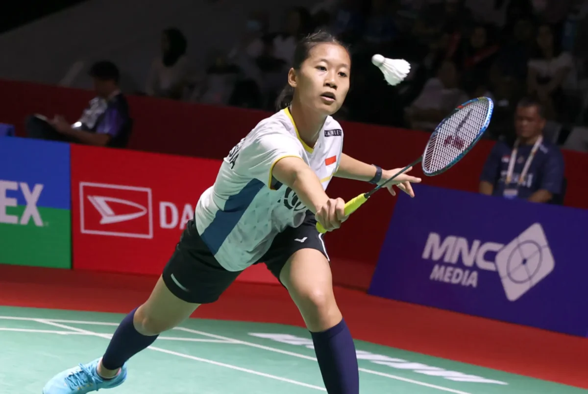 Putri KW Kalahkan Wang Zhi Yi, Melaju ke Semifinal Japan Open 2026 (foto: pbsi)
