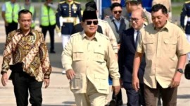 Prabowo Pimpin Panen Raya Serentak 43 Titik di Malang, Upaya Penguatan Ketahanan Pangan Nasional  (foto: gerindra)