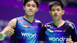 China Open 2026: Raymond/Joaquin Lolos ke Babak 16 Besar Usai Menang Dramatis atas Ganda Taiwan (foto: pbsi)