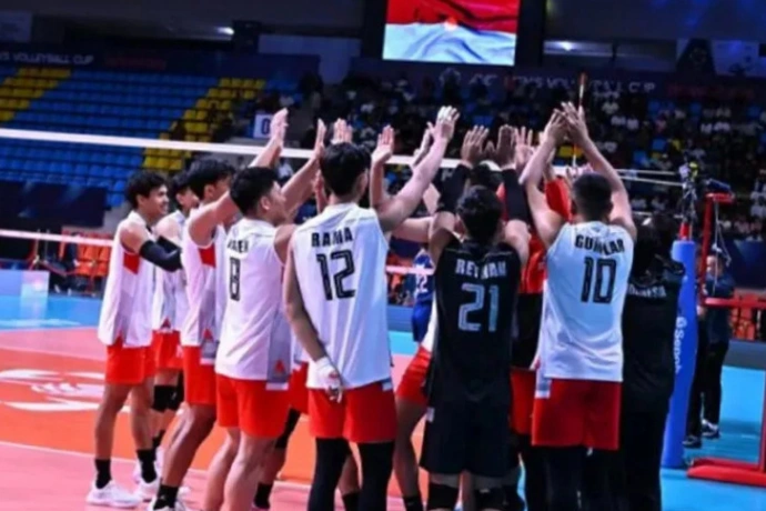 Daftar Pemain Timnas Voli Indonesia SEA V Cup 2026 Terungkap, Siapa Pengganti Rivan Nurmulki? (foto: antara/ tirto)